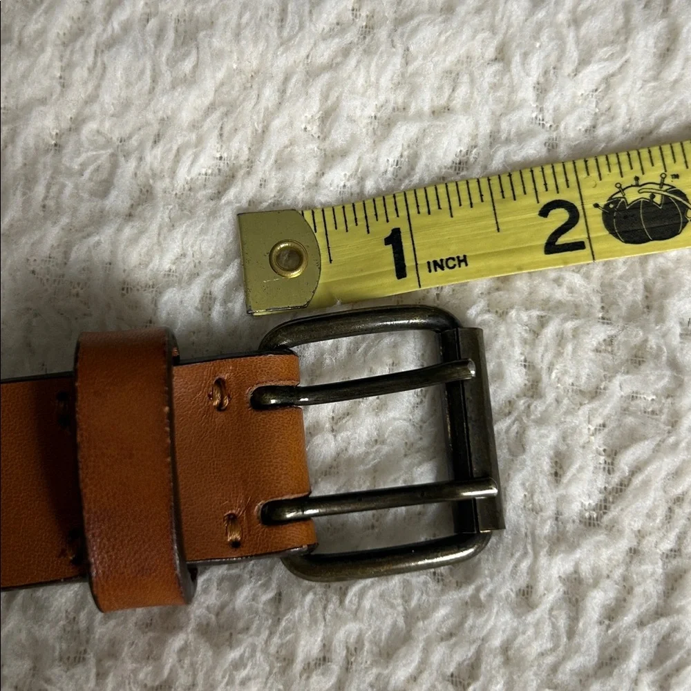 Brooks Brothers Brown Calfskin Belt Size L